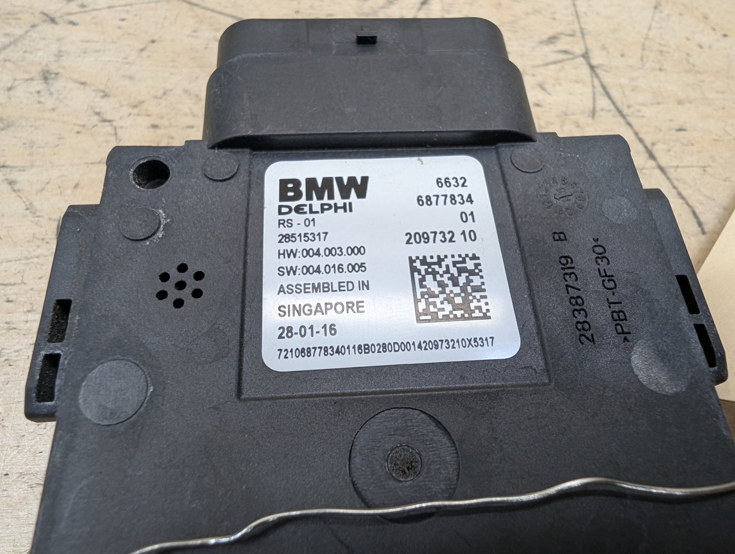 2016-2022 BMW 750i G12 Blind Spot Lane Sensor Radar Module 6877834