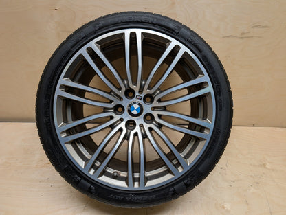 OEM BMW BMW G30 530 540 M550 Rear Wheel Rim Style 664M Silver R19x9" ET44