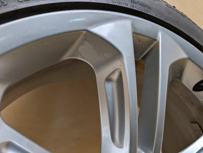 15-18 OEM Audi Q3 Wheel Rim 19x8.5 ET36 Alloy Double Spoke 8U0601025AD