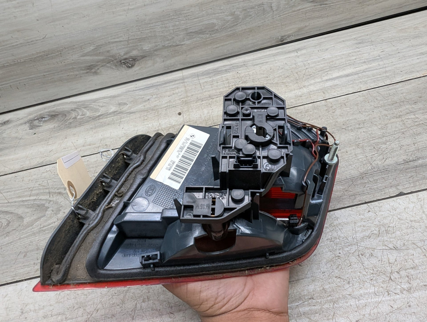 11-13 OEM BMW F10 528 535 550 M5 Left Driver Side Inner Trunk Tail Light
