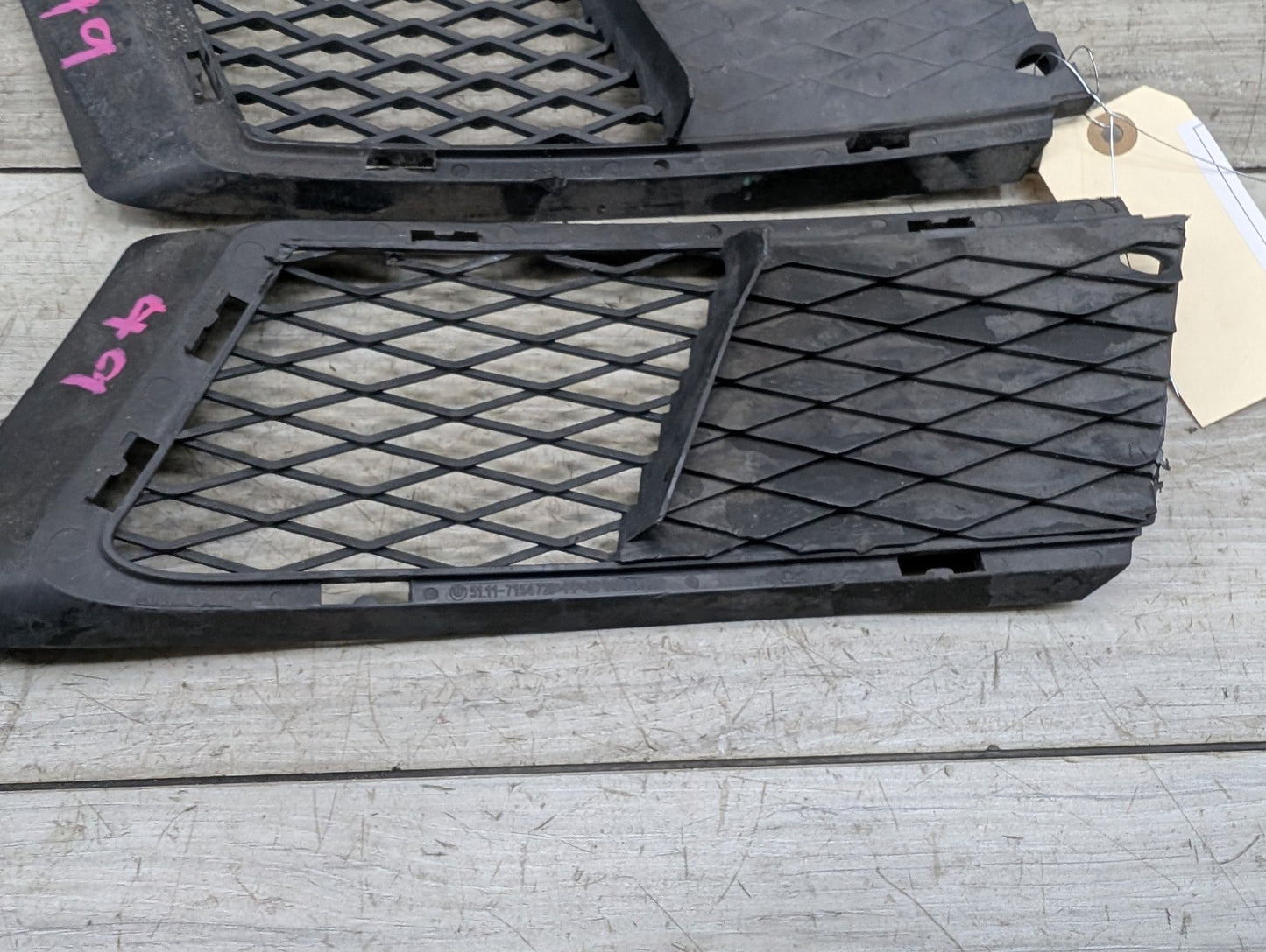2007-2013 BMW 328i E93 Front Left Right Center Bumper Cover Grilles SET 7154719