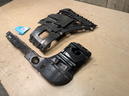 18-21 BMW G01 F97 X3 Rear Bumper Right Passenger Side Brackets Mounts Supports