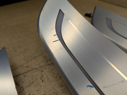 2016-2019 BMW 740Li G12 Scuff Plate Door Sill SET 7369887 OEM