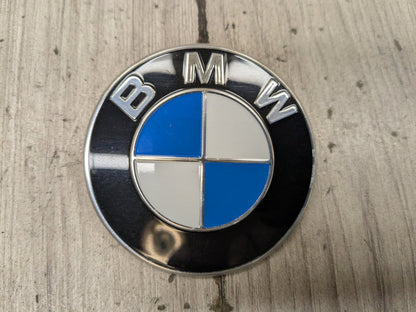 Genuine OEM BMW F39 F90 G20 G30 G80 M3 Bumper Hood Trunk Rear Round Emblem 74mm