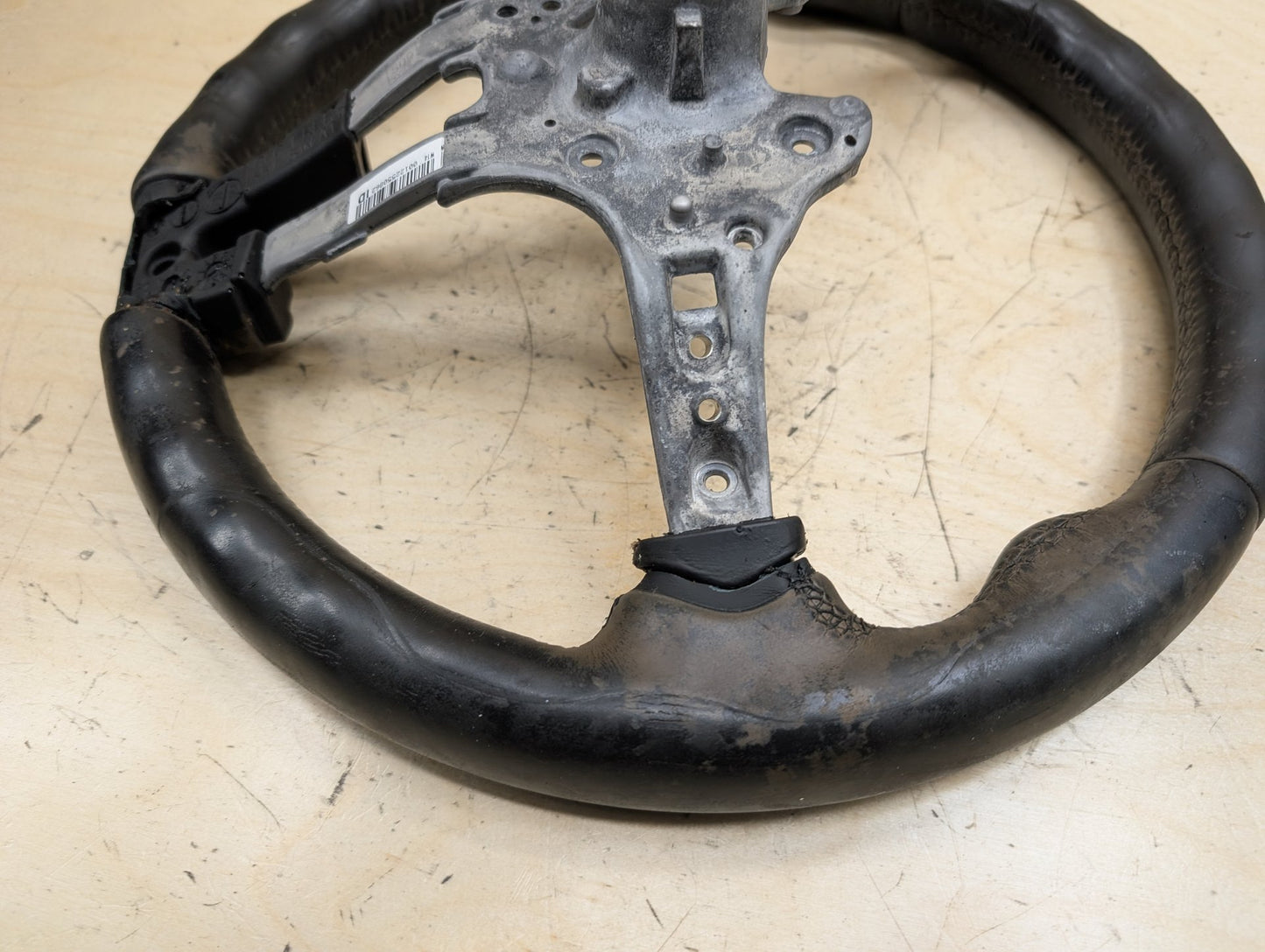 2012-2018 BMW 328i F30 Steering Wheel Bare 7443764
