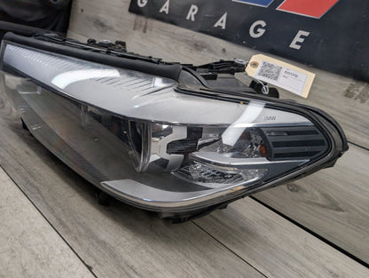 17-19 OEM BMW Front Left Driver Headlight w/ Modules SET LED AHL