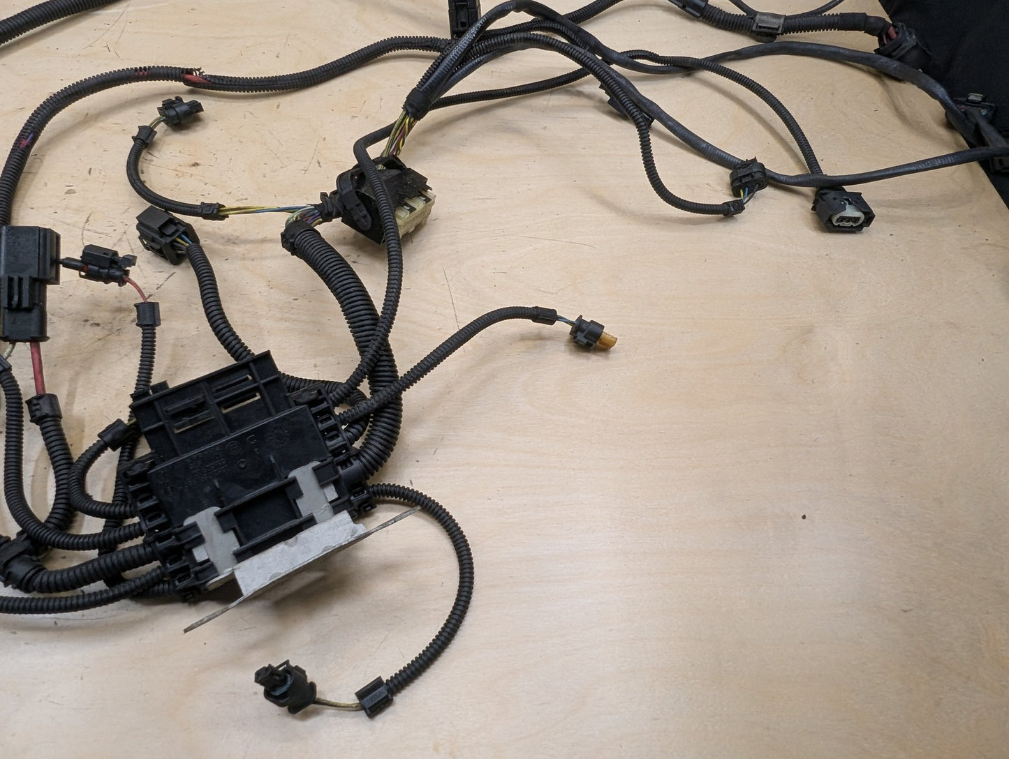 14-19 OEM BMW F15 F16 X5 X6 Engine N55 Wiring Wire Harness Module 1
