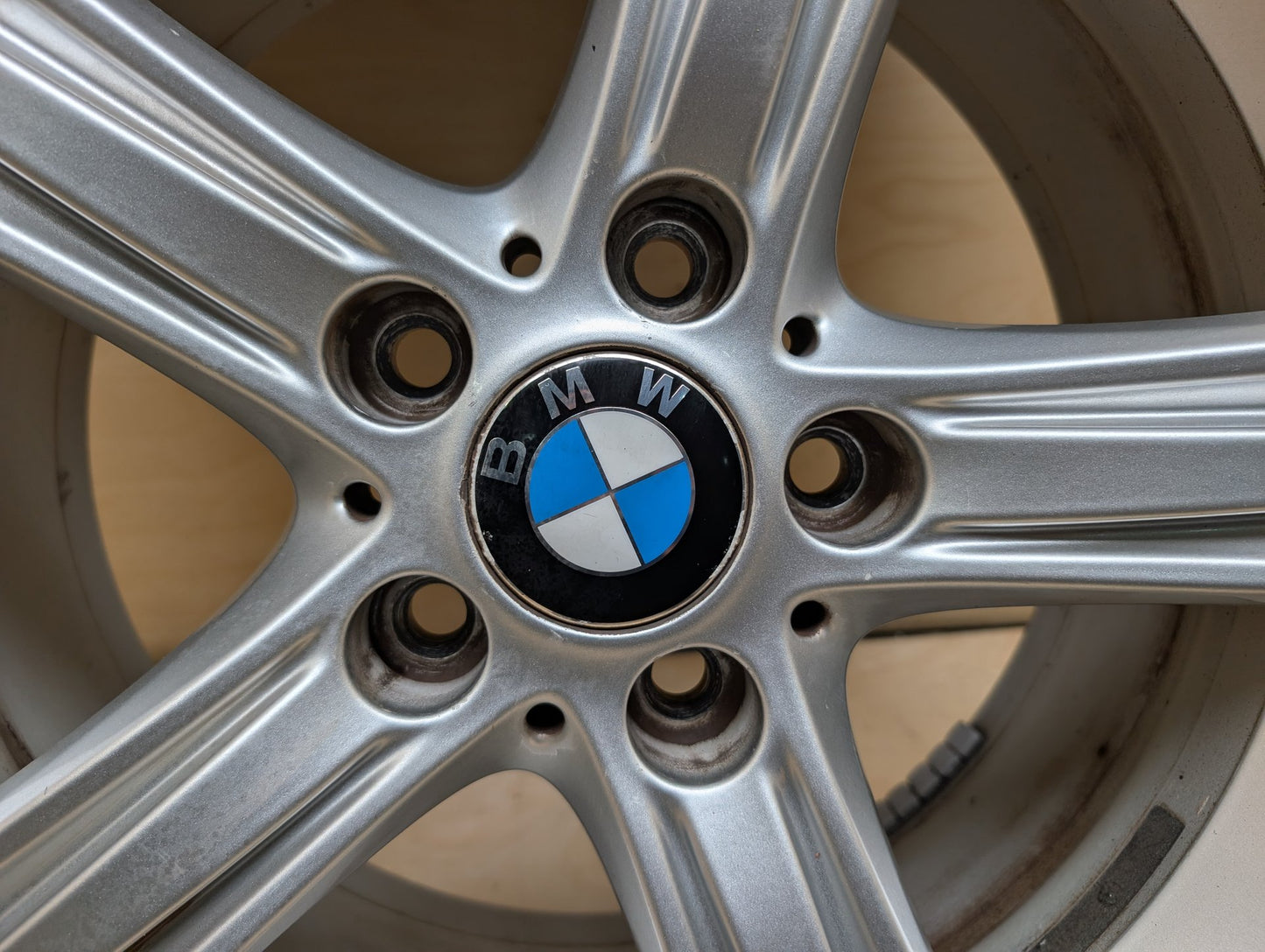 OEM BMW F30 F32 F33 F36 328 335 428 Wheel Rim 17x7.5 ET:37 Star Spoke Style 393