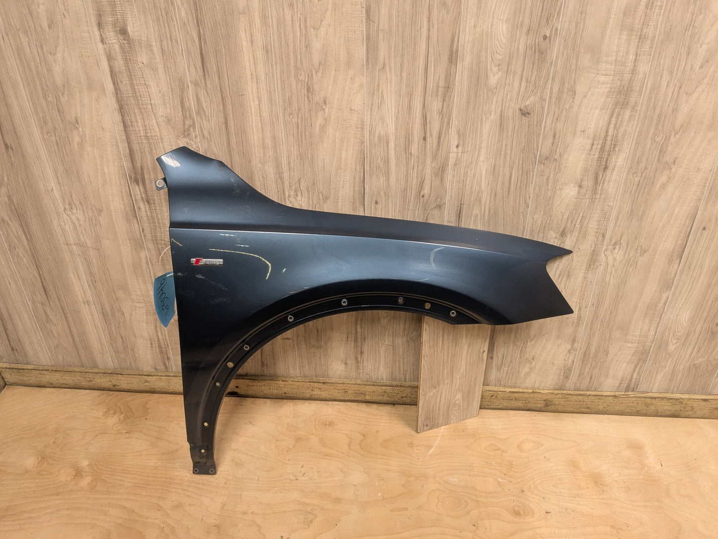 2015-2018 Audi Q3 8U Front Right Passenger Fender Panel Blue D2/X5L
