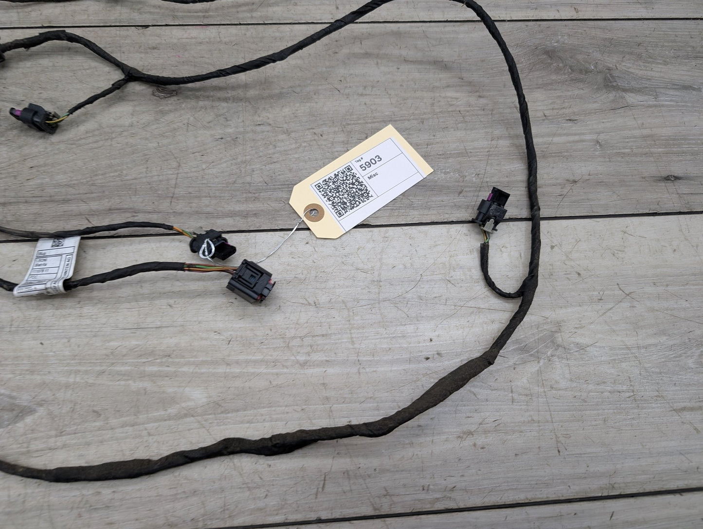 2016-2022 BMW 750Li G12 Rear Bumper PDC Parking Sensor Wiring Wire Harness 6802843
