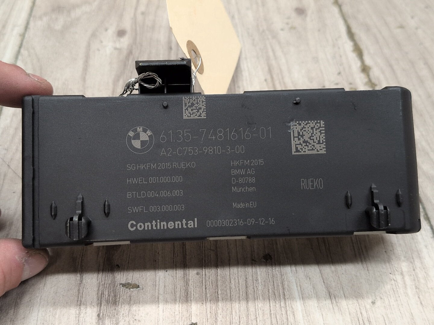 OEM BMW F36 F15 F85 F16 F86 Trunk Tailgate Decklid Function Control Module