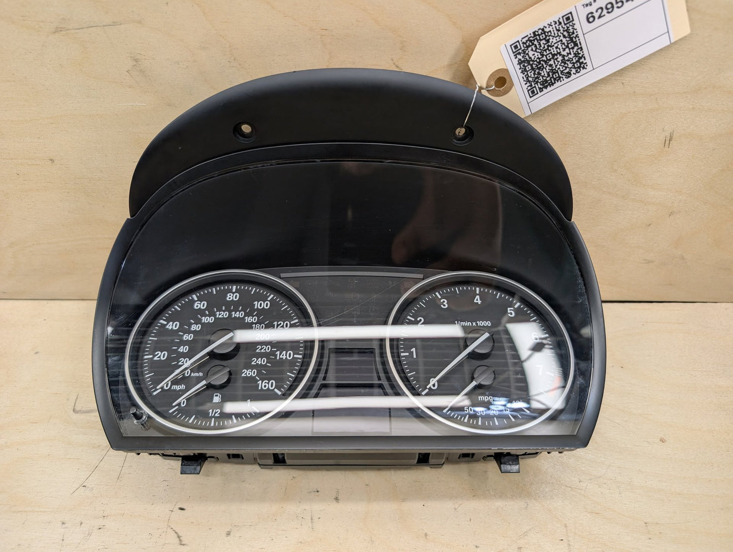 06-13 OEM BMW E90 E92 E93 Speedometer Instrument Gauge Cluster VDO