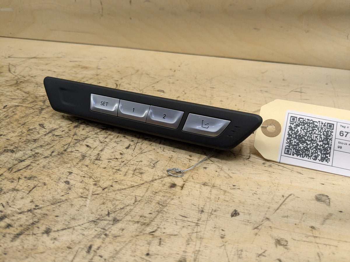2016-2019 BMW 750i G12 Front Left Driver Seat Memory Switch 9382804 OEM