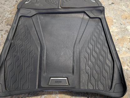 2019-2026 BMW X5 G05 Front Rear Left Right All Weather Mat Carpet Floor Mats SET 7458551