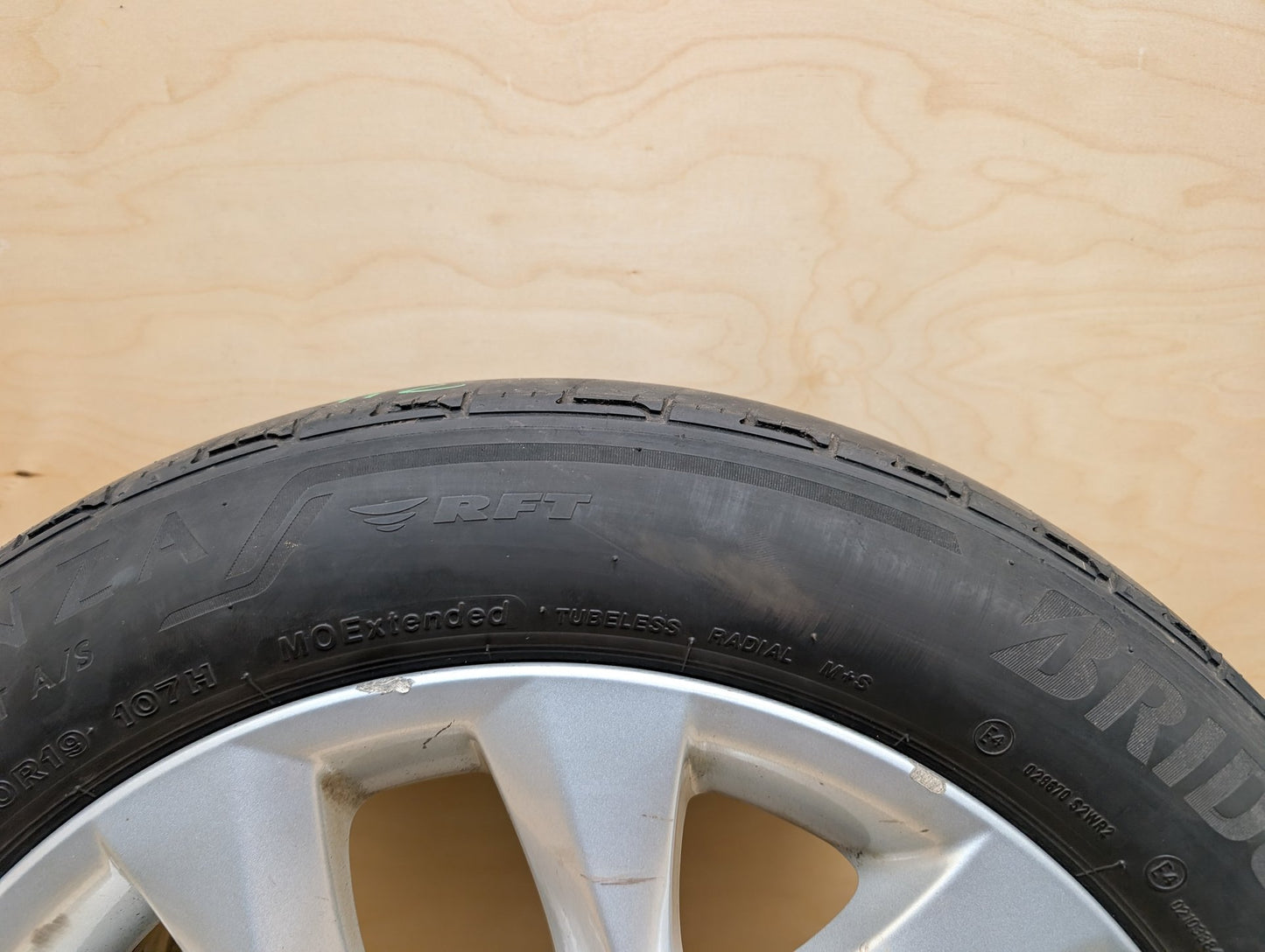 07-13 OEM BMW X5 E70 Wheel Rim 19x9 ET:48 LA Star Spoke Style 334