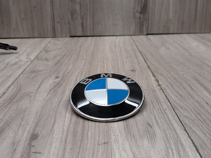 OEM BMW G01 G05 G30 G45 G60 G90 X3 X5 Hood Trunk Emblem Badge Symbol Logo 82mm