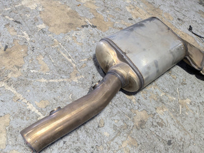 14-18 OEM BMW F30 328 Diesel Rear Exhaust Muffler PN: 8570096