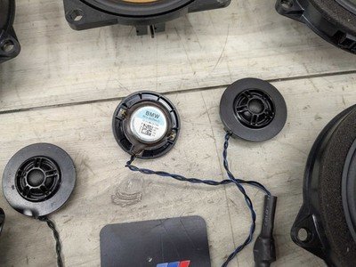 19-24 OEM BMW G20 G22 G23 G26 Hi-Fi HiFi Stereo Audio Mid Speakers Tweeters SET