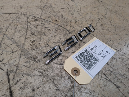 2019-2026 BMW 330i G20 Liftgate Trunk Lid Emblem 7494320 OEM