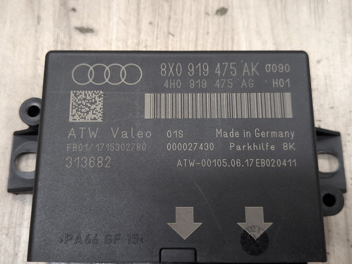 2018 OEM Audi Q3 PDC Park Assist Control Module 8X0919475AK