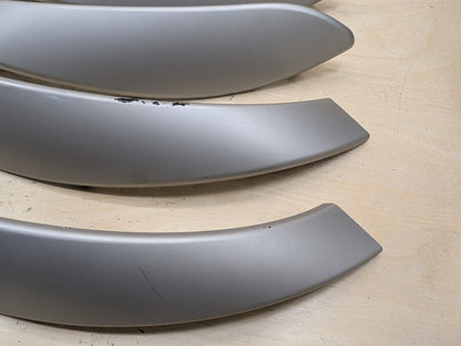 *NOTE 2012-18 BMW F30 Front Rear Left Right Dash Interior Trims SET Satin Silver