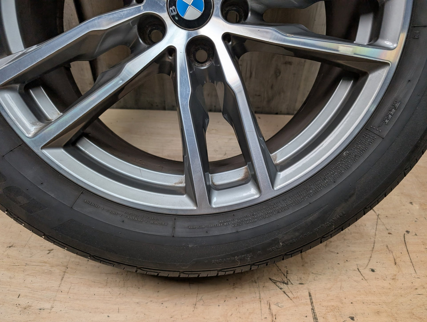 OEM BMW G01 G02 X3 X4 Wheel Rim 19x7.5 ET32 LM Rad Doppelspeiche Style 698M