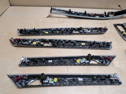2016-2022 BMW 750Li G12 Front Rear Left Right Interior Trim SET OEM