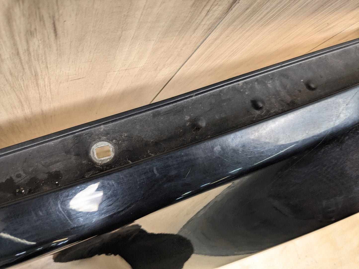 08-13 BMW E82 E88 128i 135i Right Passenger Fender Panel Black SCHWARZ II 668
