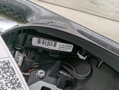 *06-10 OEM BMW E90 E92 E93 Sport Steering Wheel Black LEATHER w/ Shifters OEM