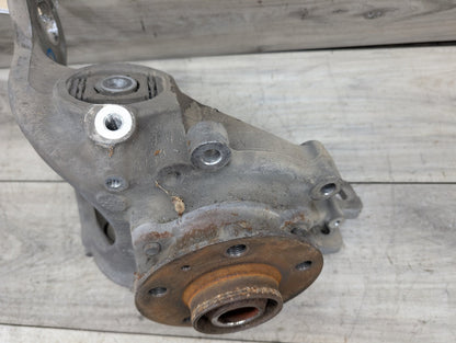 2008-2017 Audi S5 8T Rear Left Driver Spindle Knuckle w/ Bearing 8K0505435A OEM