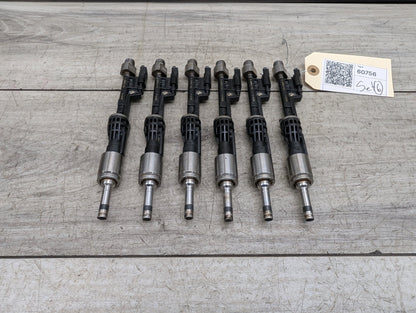 2011-2016 BMW F10 535i N55B30M0 Engine Motor Injector SET 7568607