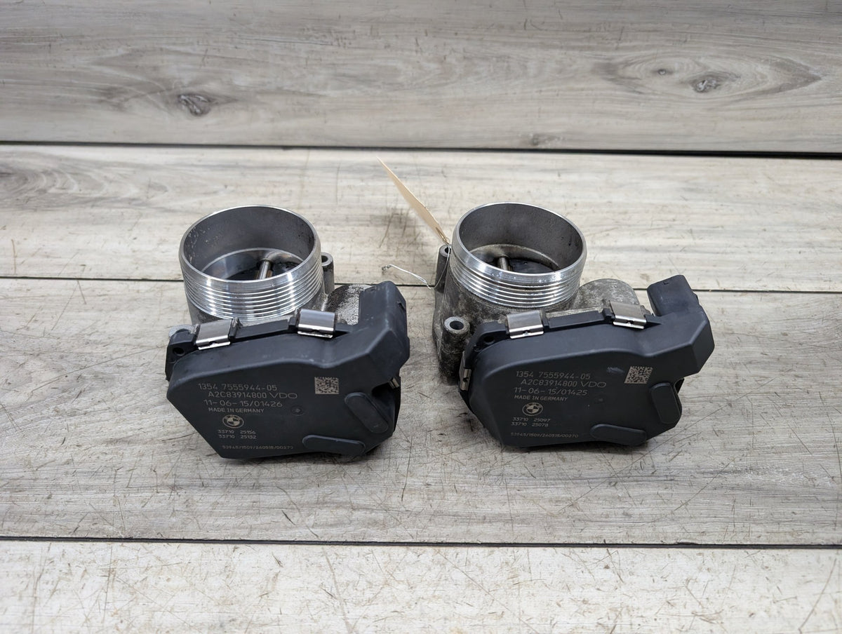 10-19 BMW F10 F12 F13 F01 F02 F15 S63 Intake Manifold Throttle Housing Assembly