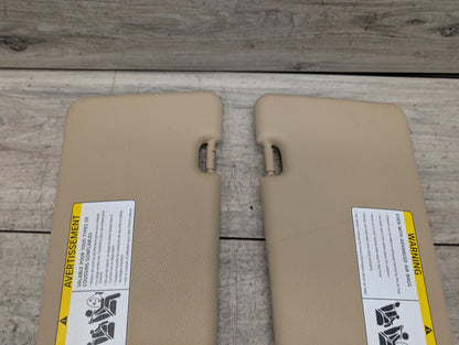 2007-2013 BMW X5 E70 Front Left Right Sun Visor SET