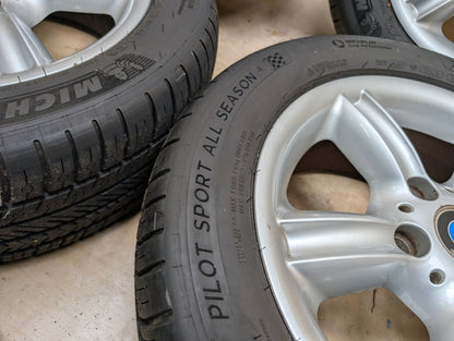OEM BMW E36 Z3 2.8 3.0 E46 325Ci Wheels Rims 7JX16 ET:46 Star Spoke Style 55 SET