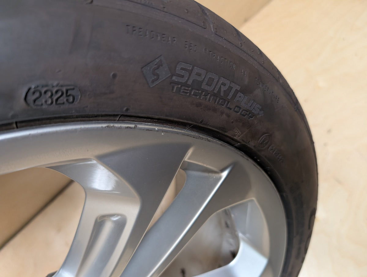15-18 OEM Audi Q3 Wheel Rim 19x8.5 ET36 Alloy Double Spoke 8U0601025AD