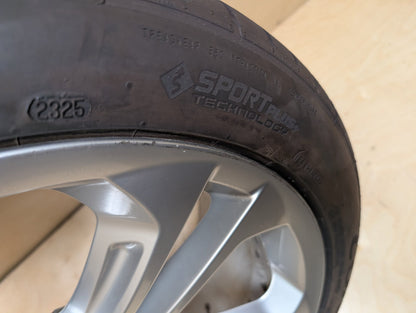 15-18 OEM Audi Q3 Wheel Rim 19x8.5 ET36 Alloy Double Spoke 8U0601025AD