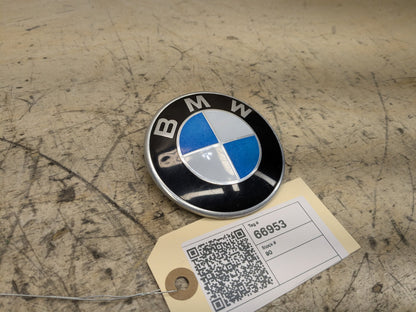 OEM BMW E82 E92 F02 F10 F22 F30 F44 F82 Rear Trunk Lid Round Emblem Logo 82MM