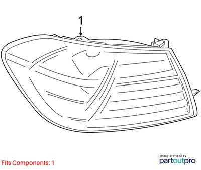 14-17 OEM BMW F32 F33 F36 F82 F83 M4 Rear Right Passenger Outer Tail Light Lamp