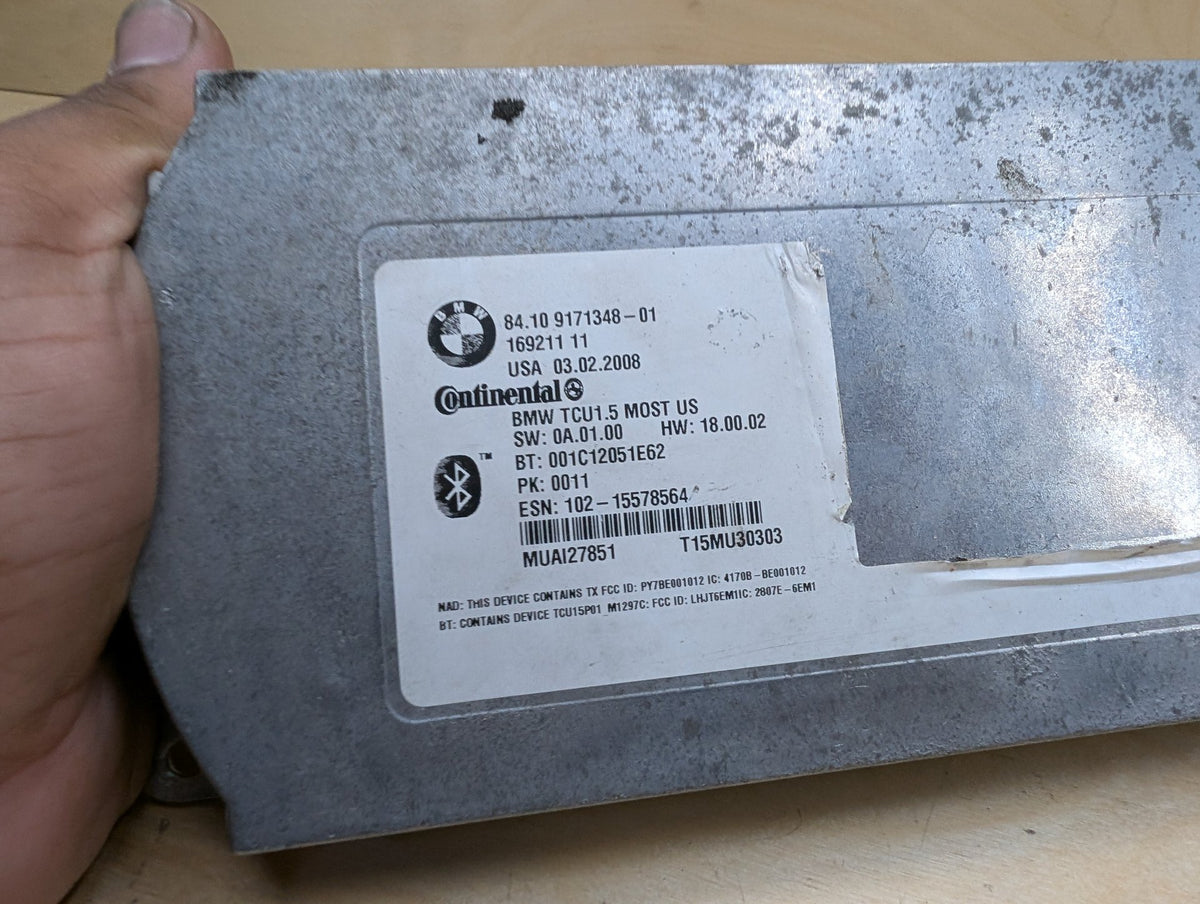 2007-2013 BMW 328i E93 Bluetooth Module 9171348 OEM