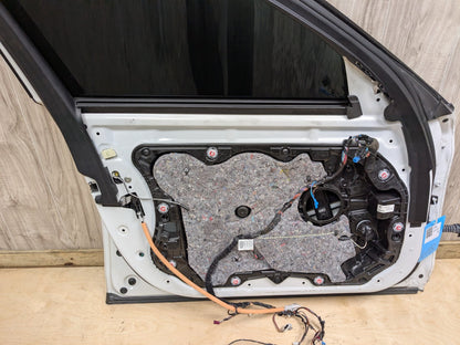 17-23 OEM BMW F90 G30 530 540 M550 M5 Front Left Driver Door Shell Panel White 300