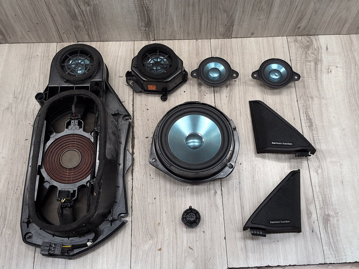 2009-2012 Mercedes-Benz E550 W212 Speakers Subwoofer Tweeter SET A2128202302 OEM