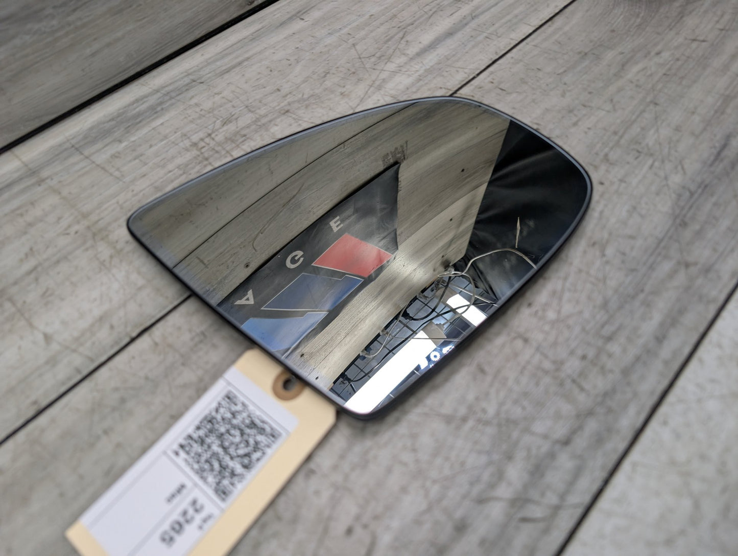 2007 - 2013 BMW X5 E70 Front Right Passenger Side Mirror Glass 7298162 N62B48B