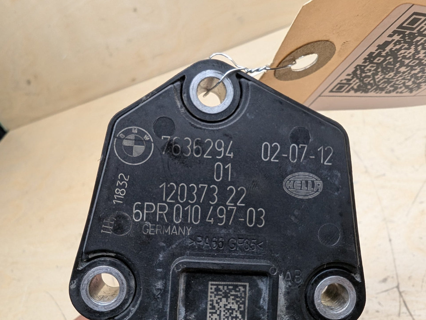2012-2018 BMW 328i F30 Engine Pan Oil Level Leveling Sensor 7636294