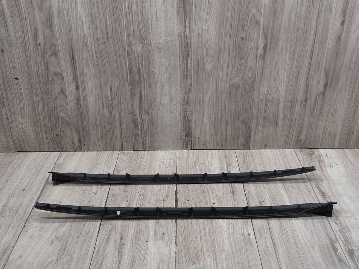 2019-2026 BMW M340i G20 Front Left Right Side Windshield Drip Trim Molding SET 7427874 OEM