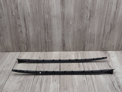 2019-2026 BMW M340i G20 Front Left Right Side Windshield Drip Trim Molding SET 7427874 OEM