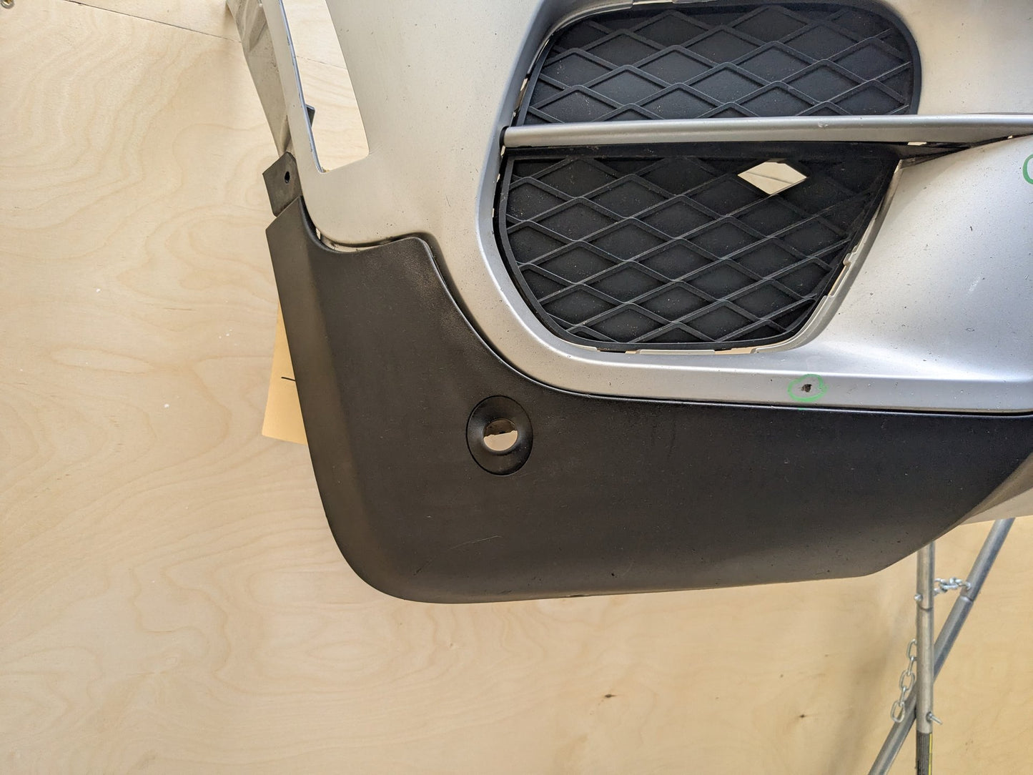 11-13 BMW X5 E70- Front Bumper Shell Cover Panel Assembly Silver 354