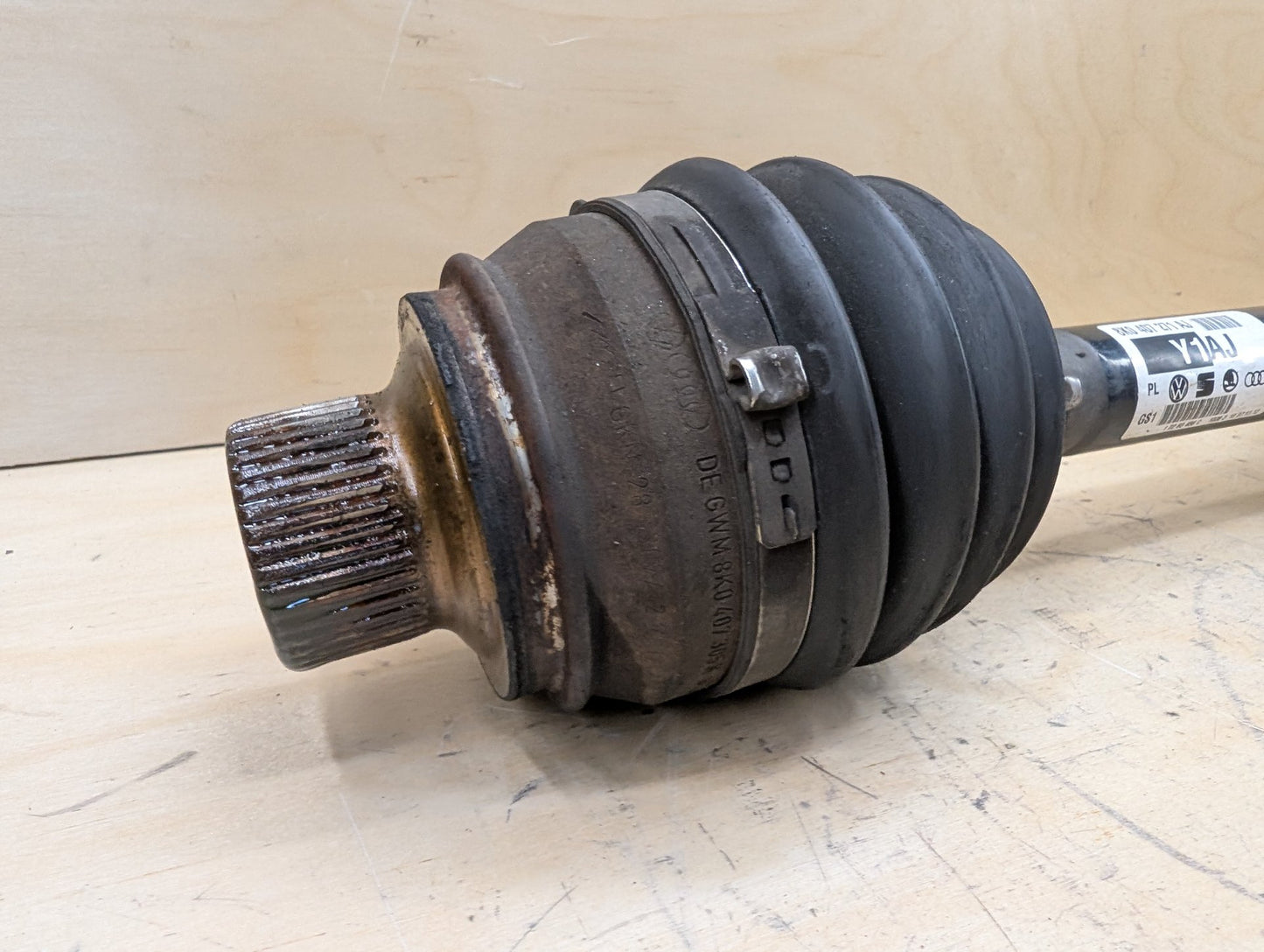 2011-2017 OEM Audi RS5 8T Front Left or Right Half Shaft Output CV Axle
