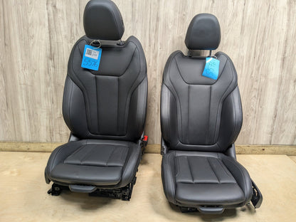19-21 OEM BMW G01 G20 Front Left Right Driver Passenger Seat Black Heated Memory