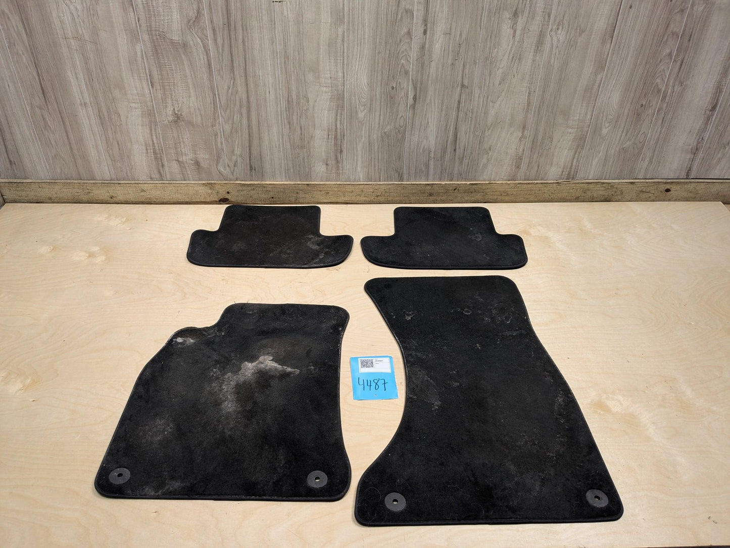 2008 - 2017 Audi S5 8T Front Rear Left Right Mat Carpet Floor Mats SET 8K1863691G