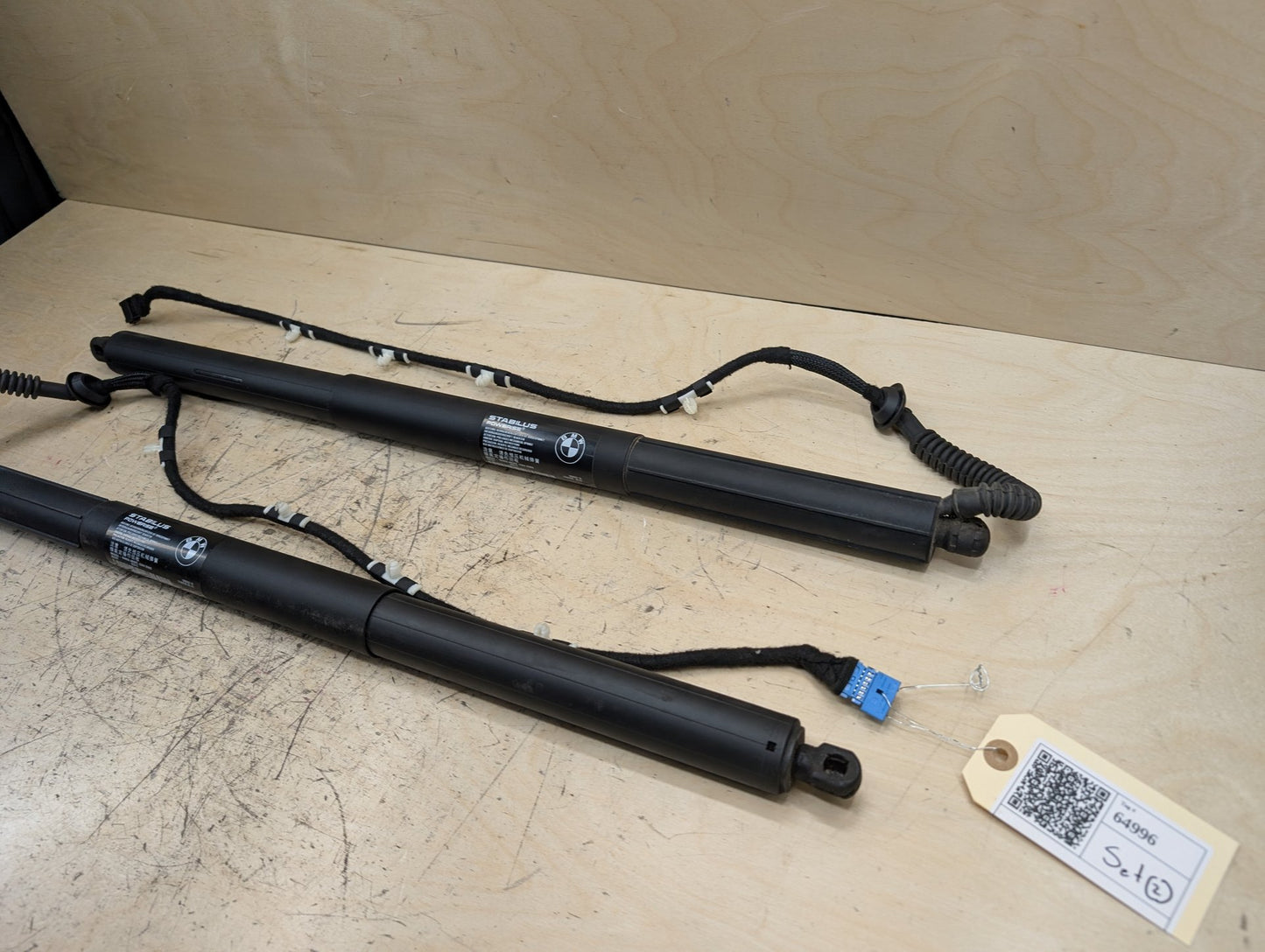 2011-2016 BMW X3 F25 Rear Left Right Liftgate Trunk Lid Strut Shock Supports SET 7432843